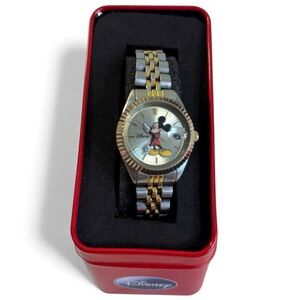 Disney Vintage Mickey Mouse Women’s Watch in Beautiful Original Packaging.